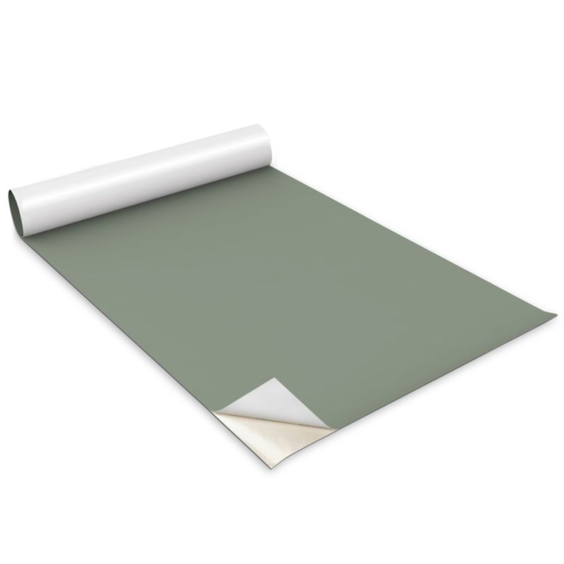 Okleina Meblowa Wallfluent 100x50 cm Kolor Zielony Folia Na Meble I Szafki 1 rol.