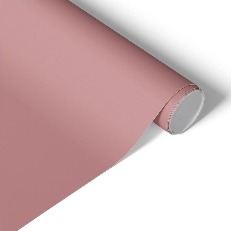 Okleina na Meble Tulup 50x100 cm Pastelowy zgaszony róż Ekspresowa Metamorfoza Frontów i Szaf 1 rol.
