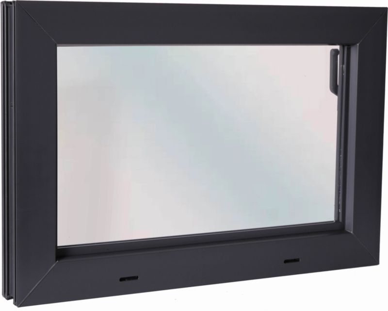 Okno gospodarcze ACO PCV 60 x 40 cm antracyt