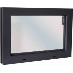 Okno gospodarcze ACO PCV 60 x 40 cm antracyt