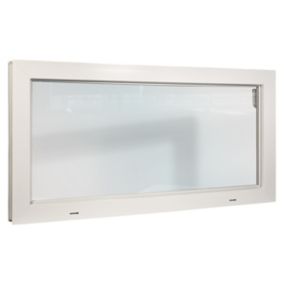 Okno gospodarcze ACO PVC 100 x 50 cm białe