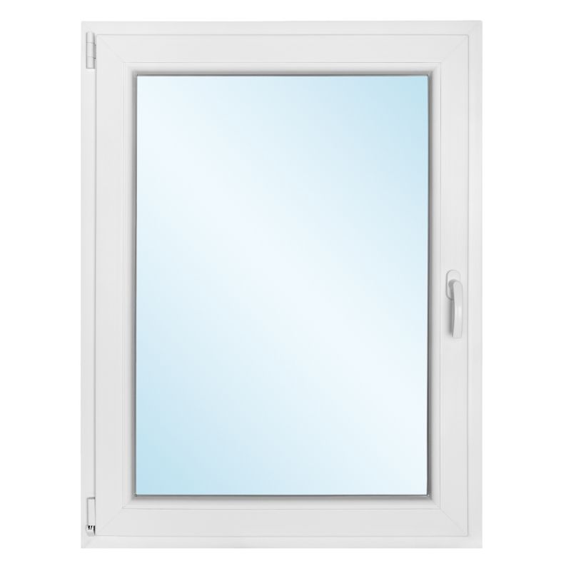 Okno PCV rozwierno - uchylne 865 x 1135 mm lewe