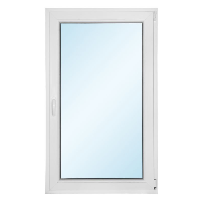 Okno PCV rozwierno - uchylne 865 x 1435 mm prawe