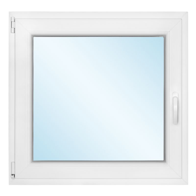 Okno PCV rozwierno - uchylne 865 x 835 mm lewe