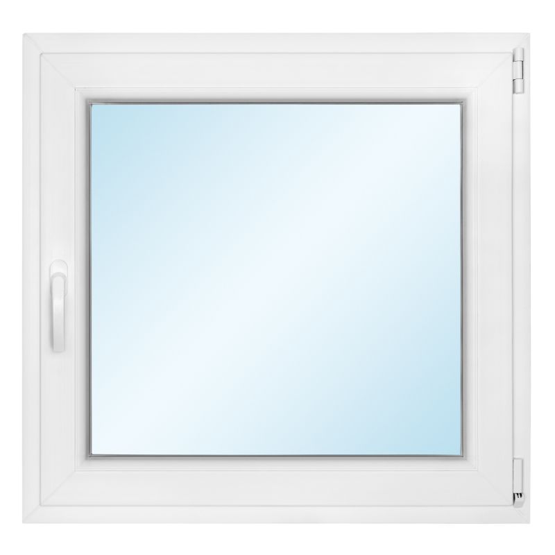 Okno PCV rozwierno - uchylne 865 x 835 mm prawe