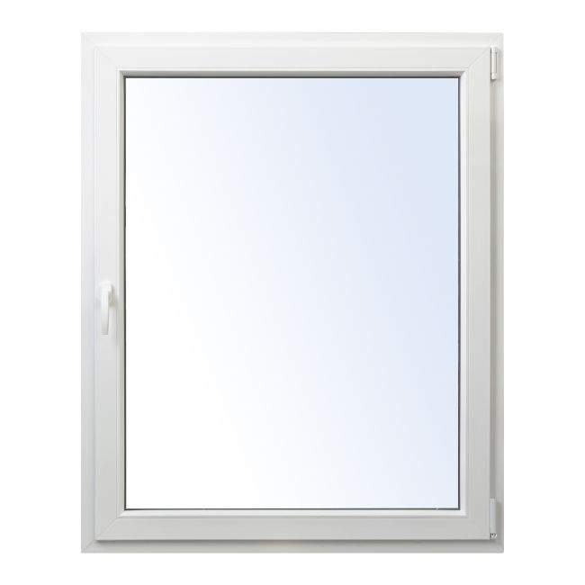 Okno PCV rozwierno-uchylne dwuszybowe 1165 x 1435 mm prawe białe
