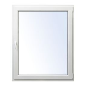 Okno PCV rozwierno-uchylne dwuszybowe 1165 x 1435 mm prawe białe