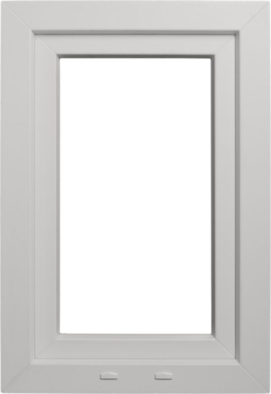 Okno PCV rozwierno-uchylne trzyszybowe 565 x 835 mm prawe białe
