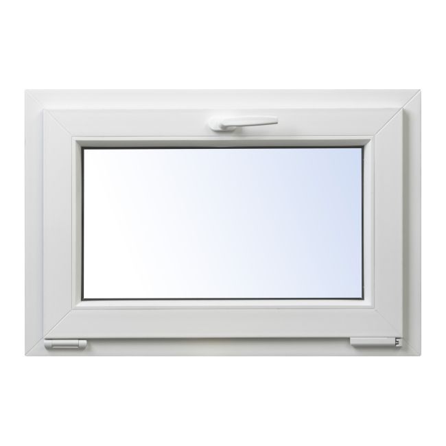 Okno PCV uchylne dwuszybowe 865 x 535 mm białe