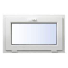 Okno PCV uchylne trzyszybowe 1165 x 535 mm białe