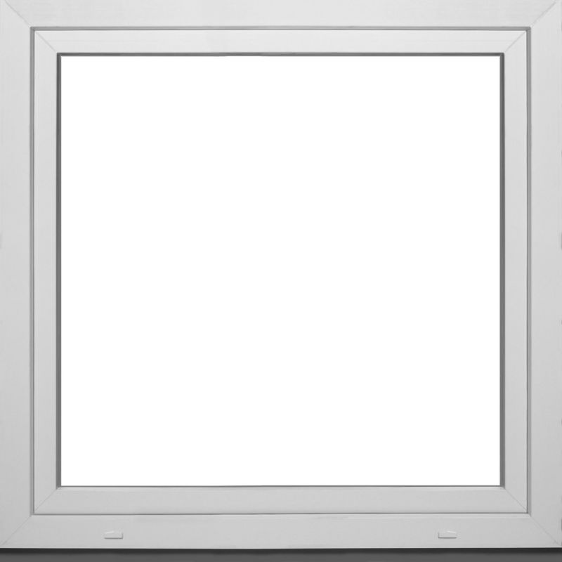 Okno PVC rozwierno-uchylne dwuszybowe 1165 x 1135 mm lewe białe