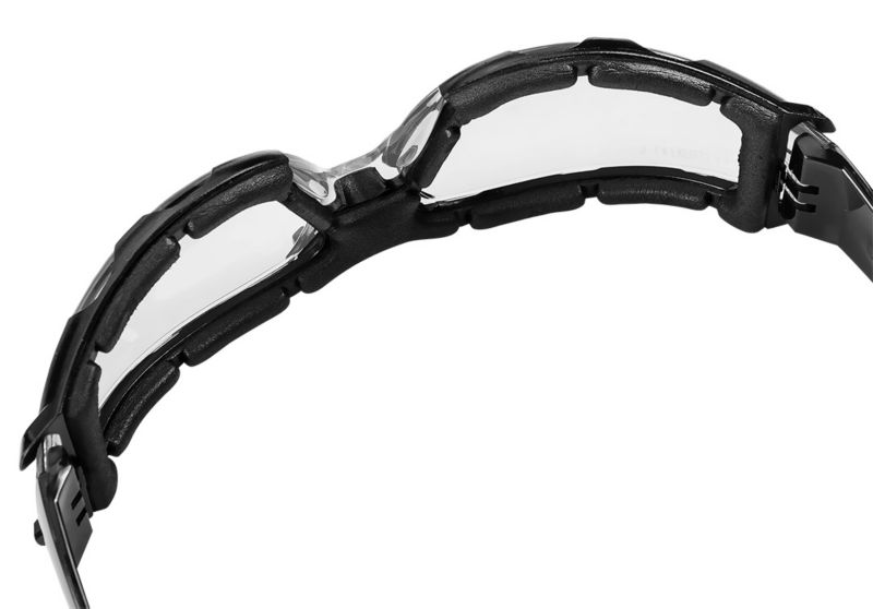 Okulary ochronne NEO TOOLS z wkładką piankową, białe soczewki, klasa odpornosci FT 1 szt