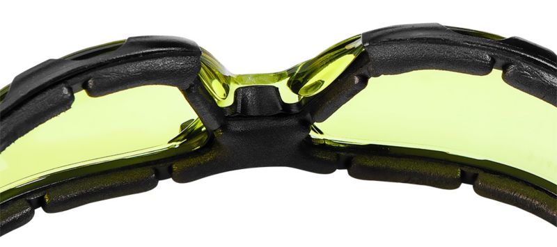 Okulary ochronne NEO TOOLS z wkładką piankową, żółte soczewki, klasa odpornosci FT 1 szt