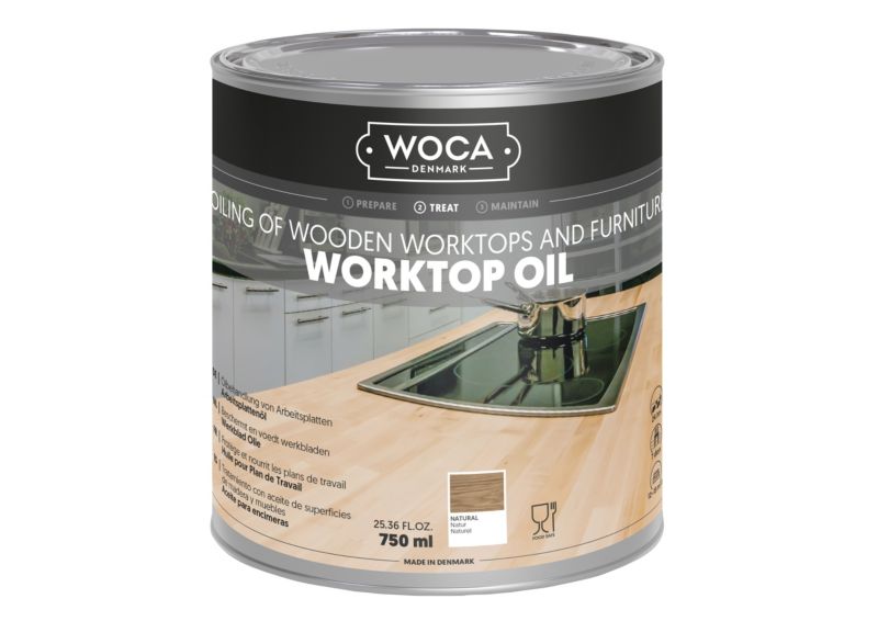 Olej do blatów drewnianych Woca 750 ml