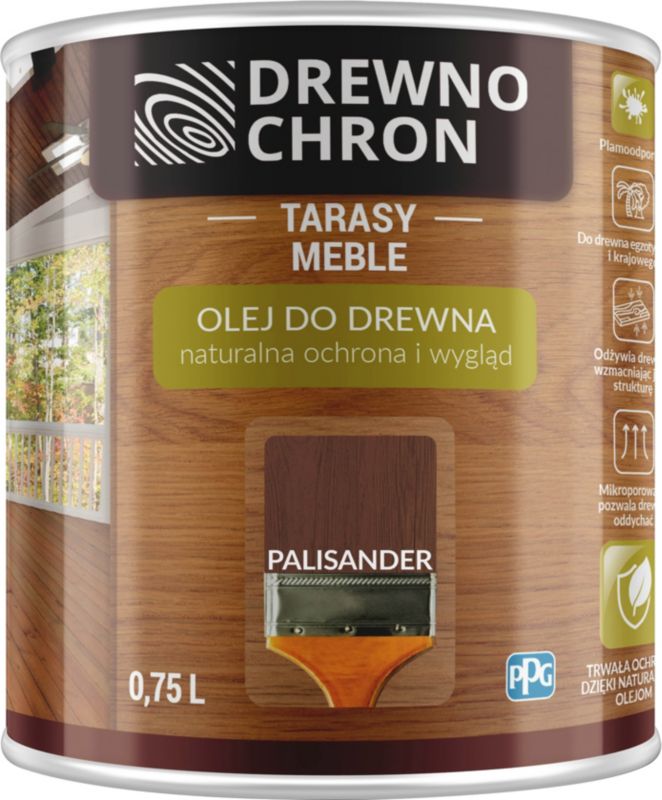 Olej do drewna Drewnochron palisander 0,75 l