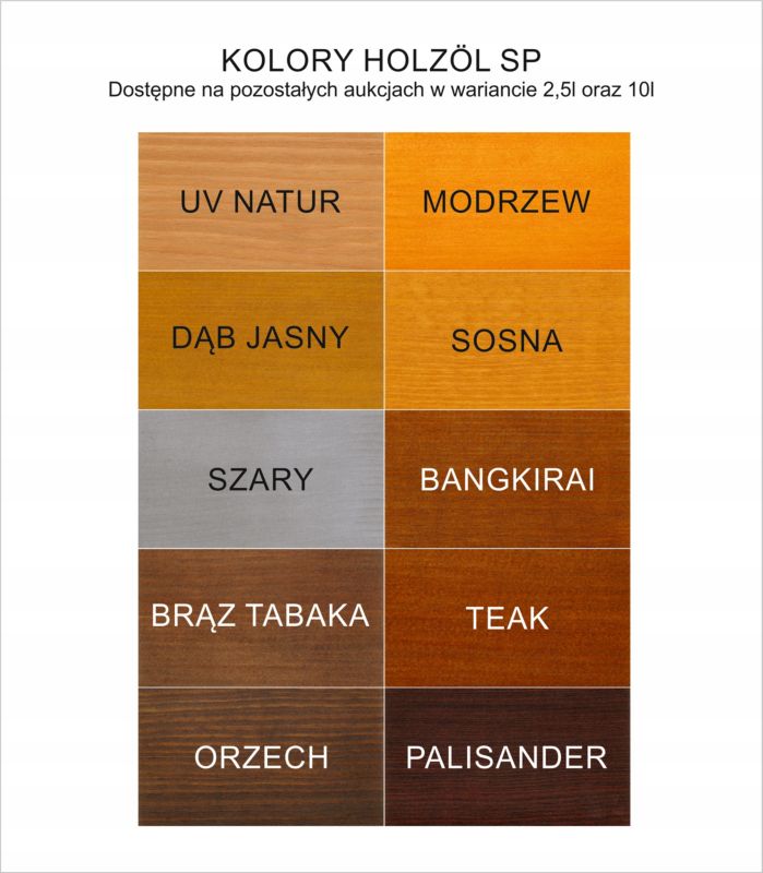 Olej do drewna RSCBis Koralan Holzöl SP bangkirai wodorozcieńczalny 2,5 l 1 szt.