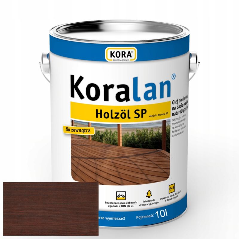 Olej do drewna RSCBis Koralan Holzöl SP UV palisander 10 l 1 szt.