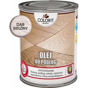Olej do podłóg Colorit Drewno dąb bielony 0,75 l