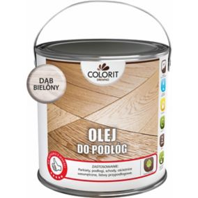 Olej do podłóg Colorit Drewno dąb bielony 2,5 l