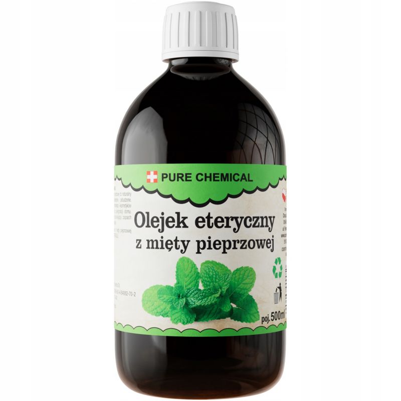 Olejek miętowy naturalny eteryczny Pure Chemical z mięty pieprzowej 500ml 1 szt.