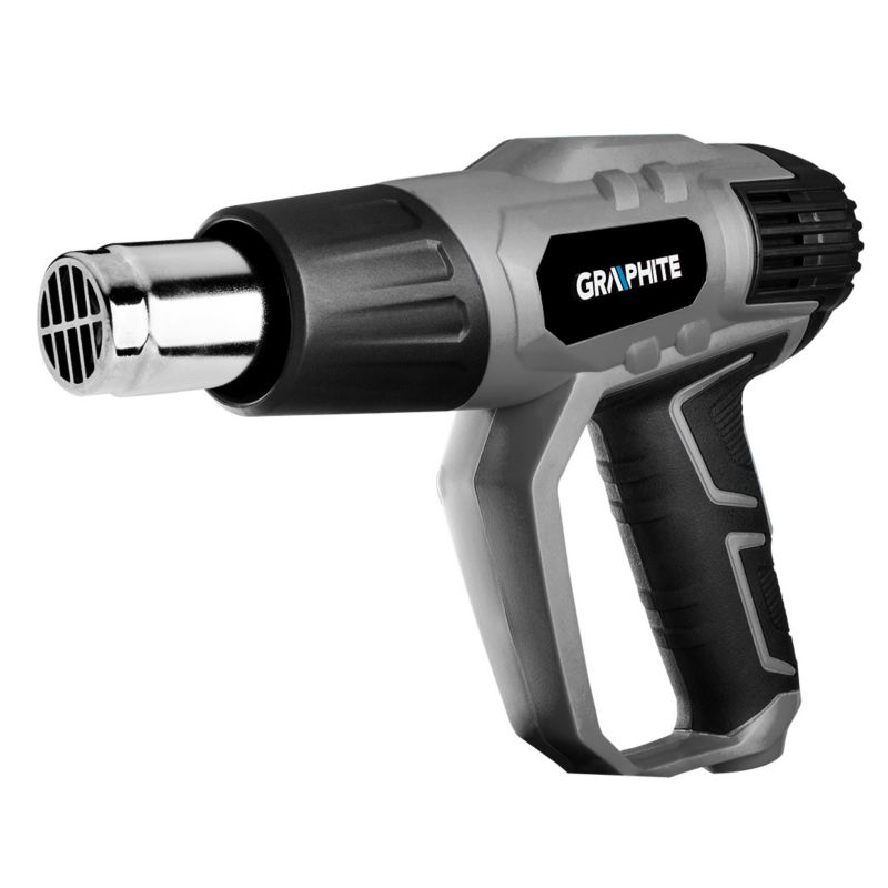 Opalarka GRAPHITE 2000W, zakres temperatur:I: 50 stopni C, II: 50-550 stopni C, III: 50-550 stopni C, walizka 1 szt