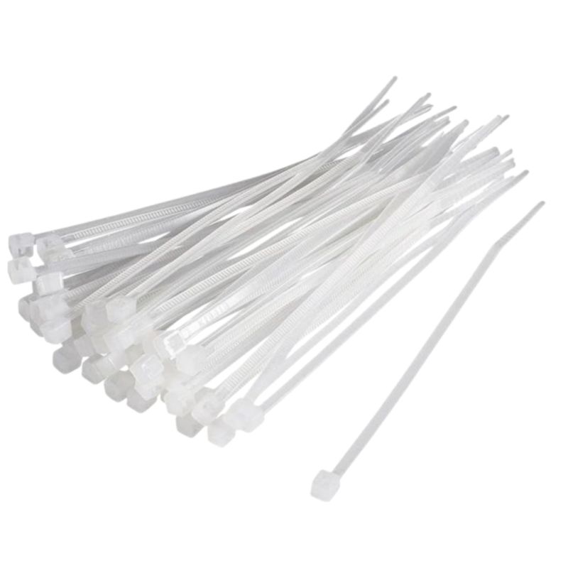 Opaska Kablowa Zaciskowa Trytytka Eco-Light 7,6x500mm Biała 50 Szt.