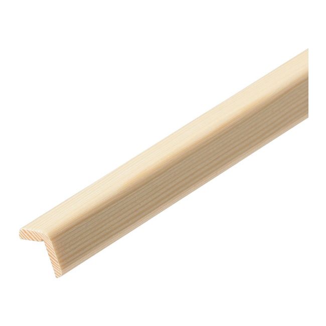 Opaska kątowa bezsęczna 20 x 20 x 2400 mm sosna