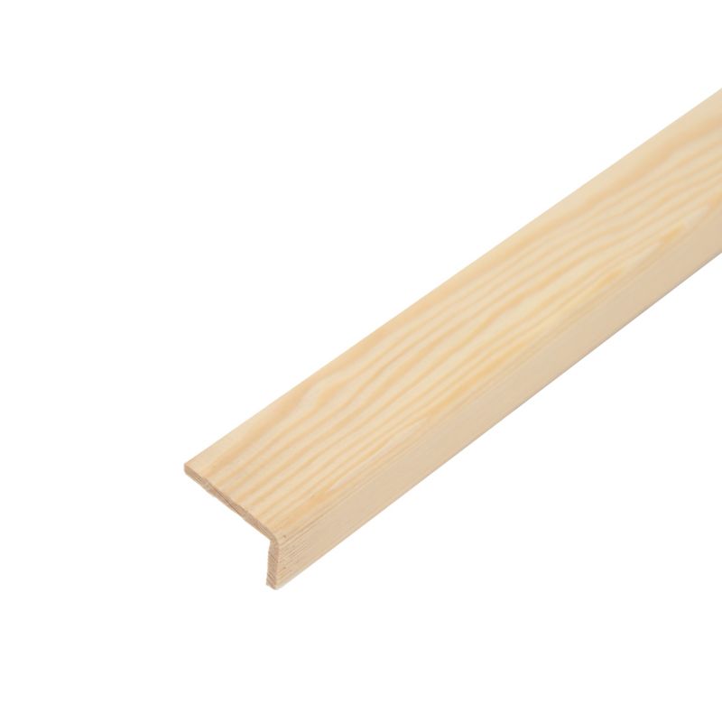 Opaska kątowa bezsęczna kształt L 20 x 34 x 2400 mm sosna