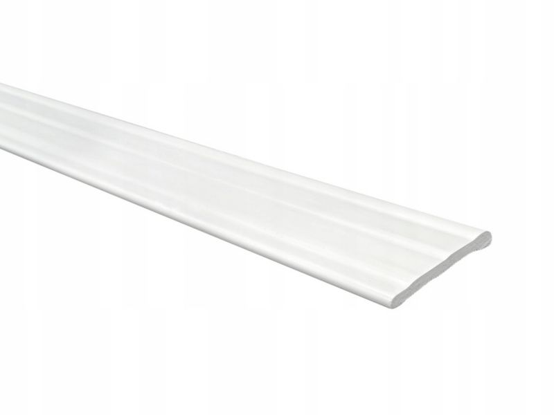 Opaska maskująca Lemal Listwa drzwiowa PCV 68 mm BIAŁY Długość 220 cm 1 szt