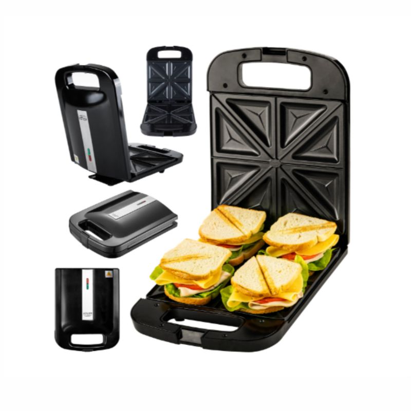 Opiekacz Do Kanapek Adler Ad 3055 Toster Sandwich elektryczny 1 szt.