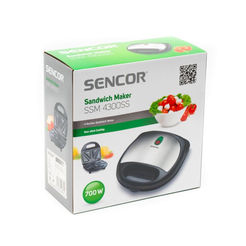 Opiekacz Do Kanapek Sencor SSM 4300SS Toster 700W 1szt