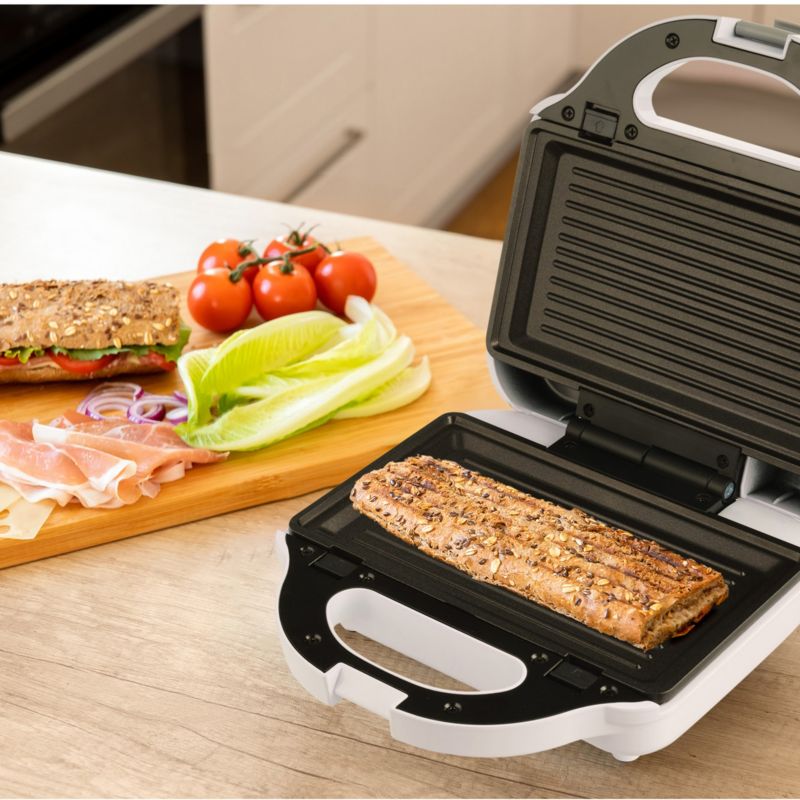 Opiekacz Do Kanapek  Sencor SSM 9310WH Toster Wymienne Płytki 750W Biały 1szt