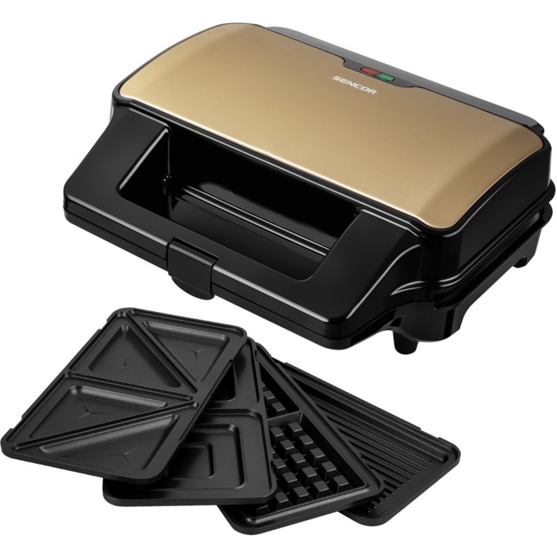 Opiekacz Do Kanapek SSM 9977CH 4w1 Toster Cool Touch 900W 1szt