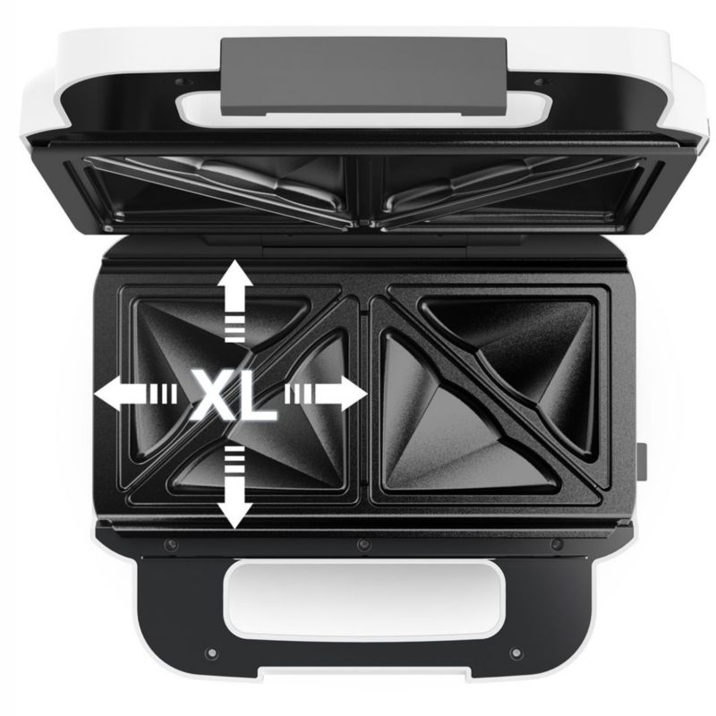 Opiekacz Do Kanapek Tefal Snack Xl Sw701110 Toster Sandwich elektryczny 1 szt.