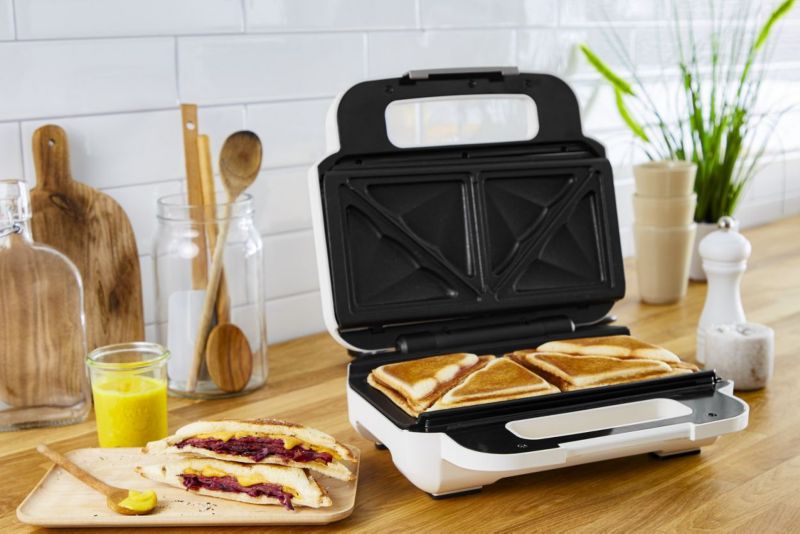Opiekacz Do Kanapek Tefal Snack Xl Sw701110 Toster Sandwich elektryczny 1 szt.