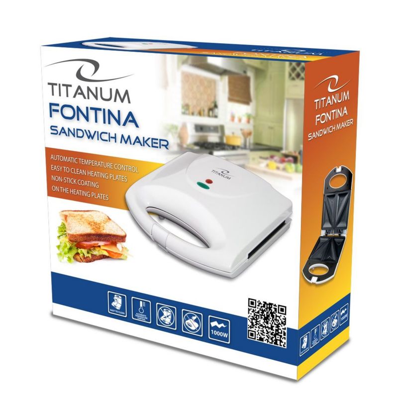 Opiekacz do kanapek TITANUM FONTINA TKT006W biały 1 szt.