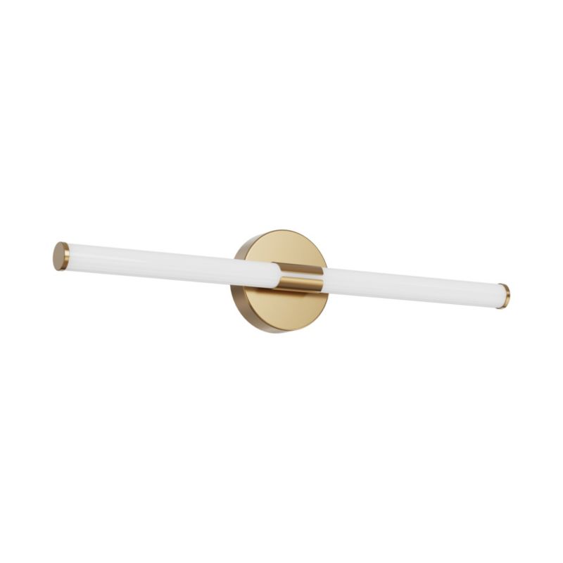 Oprawa ścienna LED IP44 LL CHOSOM-O 8W G 66493 LightLogic kinkiet nad lustro ścienna złota 1 szt.