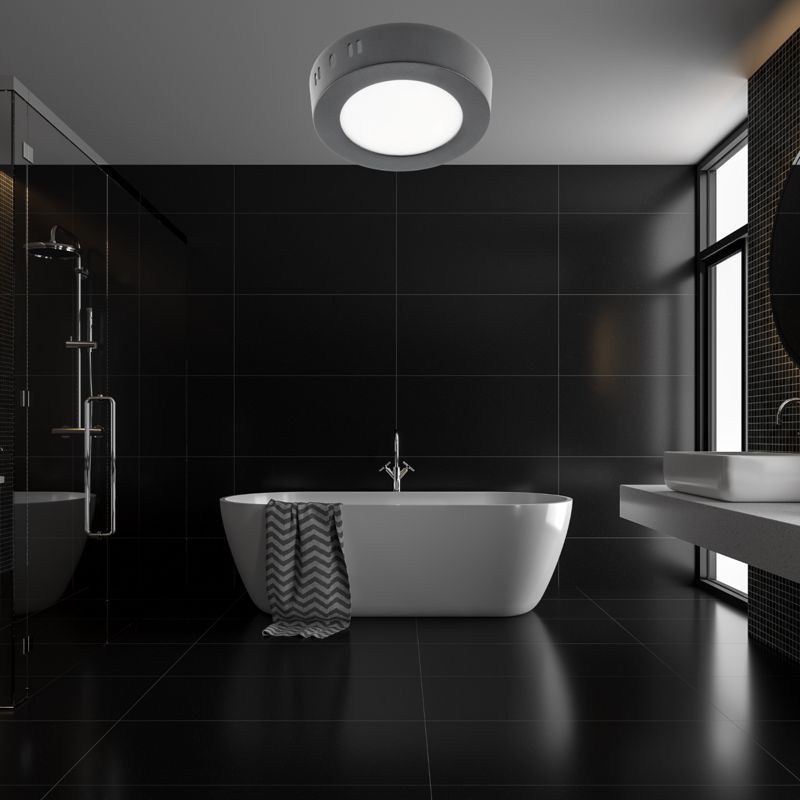 Oprawa Downlight GTV Oris Plus LED 7W 4000K Czarny Natynkowy 1 szt.