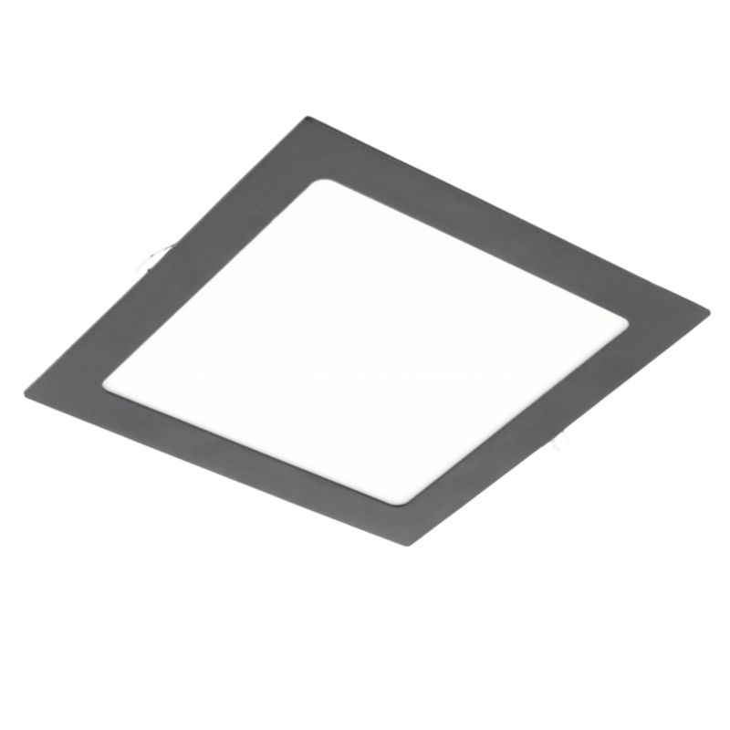 Oprawa LED GTV Matis Plus wpuszczana 19W 4000K czarna 1 szt.