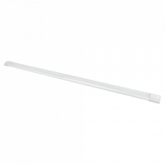 Oprawa liniowa do garażu warsztatu Ecolight Batten biała mleczny klosz LED 40W 6500K 4800lm  IP20 wym: 2,8 x 120 x 7,5 cm - 1 szt.