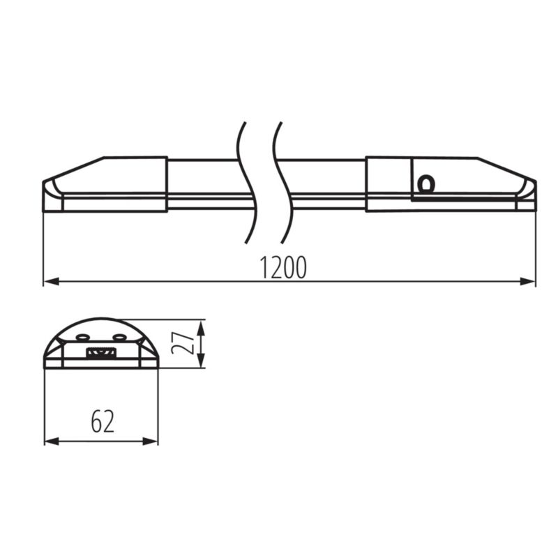 Oprawa liniowa LightLogic LL ULMAR M36W-120-CCT 66766 regulacja mocy ...