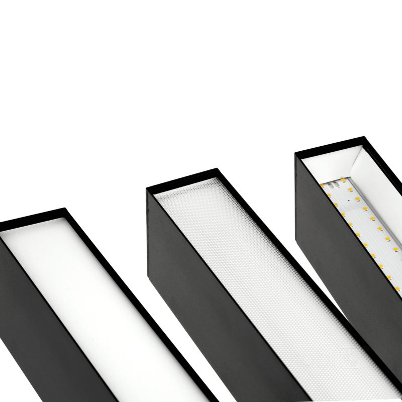 Oprawa linowa LED Koline K1 Kobi 20W 4000K czarna 1szt.