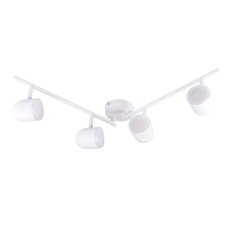 Oprawa listwa ścienno-sufitowa Sanico Goldlux RAWI 4 LED biała 3000K IP20 - 1 szt.