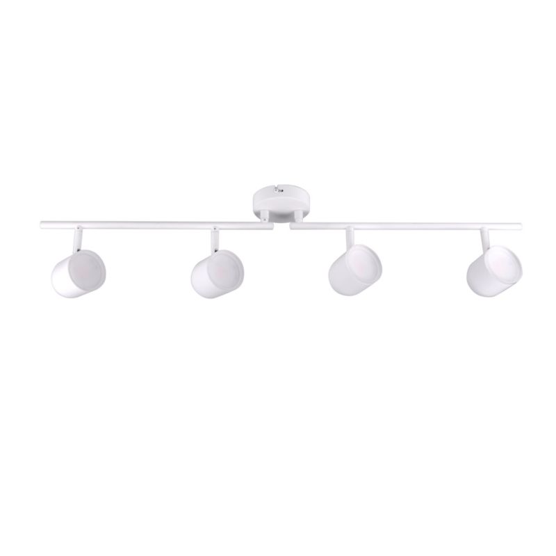 Oprawa listwa ścienno-sufitowa Sanico Goldlux RAWI 4 LED biała 3000K IP20 - 1 szt.
