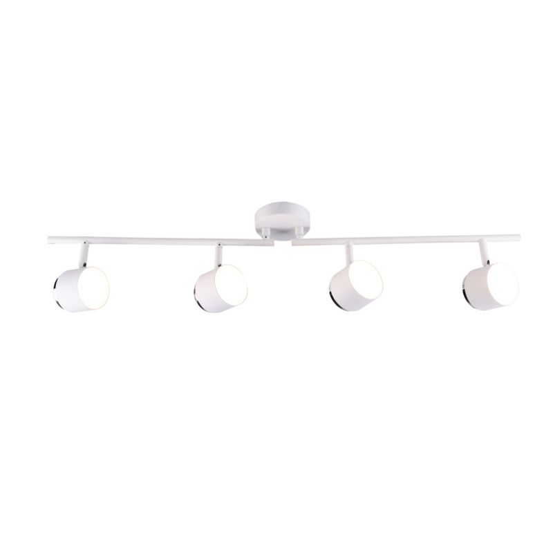 Oprawa listwa ścienno sufitowa Sanico Goldlux Reflektor LOFT KUBIK 4XLED biała 3000K IP20 - 1 szt.