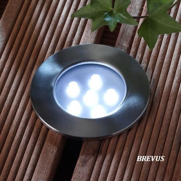 oprawa najazdowa podwodna Brevus Garden Lights Led 1W biały 6000K 1 szt.