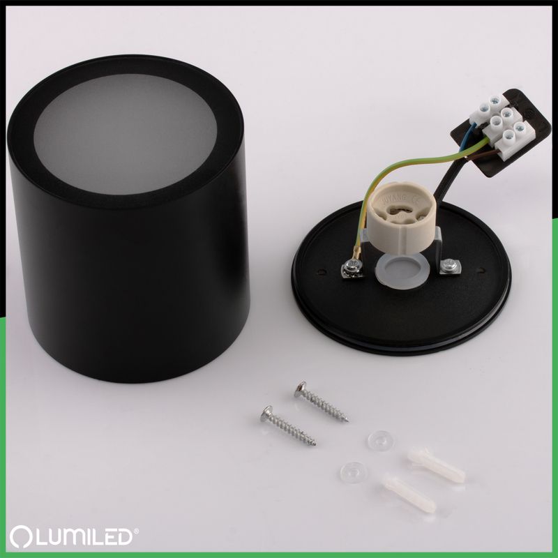 Oprawa Natynkowa LED Lumiled Tuba Lampa Ogrodowa Zewnętrzna GU10 IP54 Okrągła 95mm 1 szt.