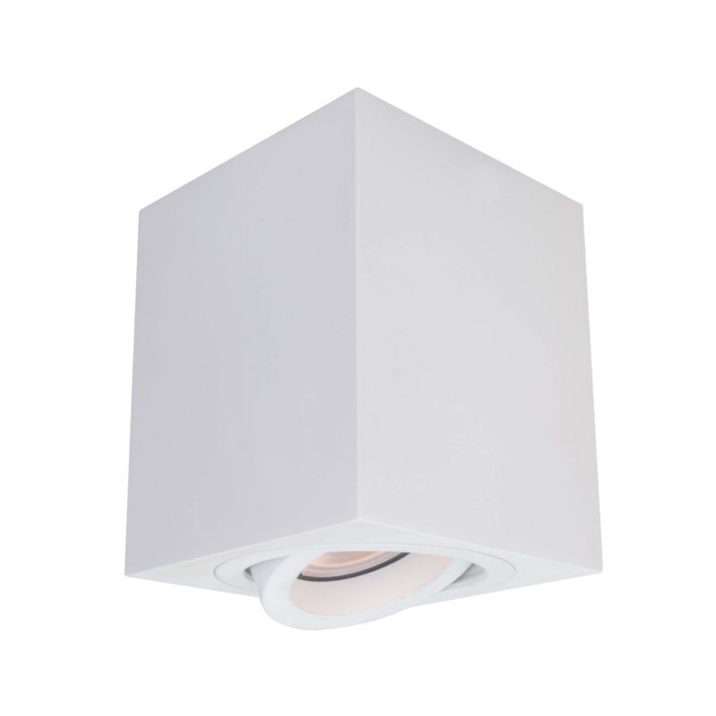 Oprawa natynkowa Light Prestige Lyon biała 1 x GU10 1 szt.