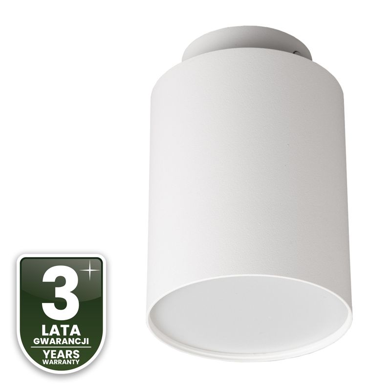 Oprawa Natynkowa Lumiled Halogenowa Spot Tuba GU10 Lampa Sufitowa Okrągła Biała 1 szt.