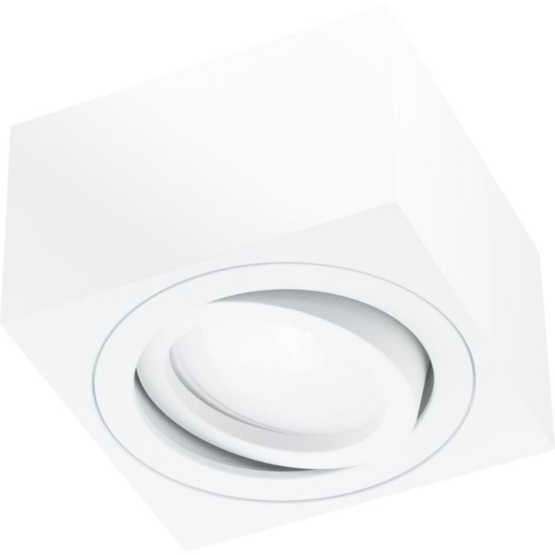 Oprawa Natynkowa Lumiled Halogenowa Spot Tuba Ruchoma Kwadratowa Biała 50mm 1 szt.